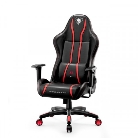 Fotel gamingowy DIABLO X-ONE 2.0 normal fotel czarno-czerwony - Galeria zdjęcie 3