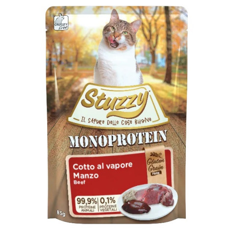 STUZZY Monoprotein Wołowina - mokra karma dla kota - 85g - Galeria zdjęcie 1