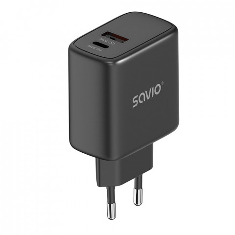 SAVIO ŁADOWARKA SIECIOWA 30W QUICK CHARGE LA-06/B - Galeria zdjęcie 4