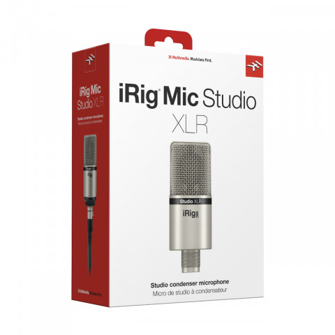IK iRig Mic Studio XLR - Mikrofon pojemnościowy - Galeria zdjęcie 5
