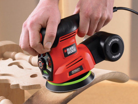 Szlifierka wielofunkcyjna 220W walizka BLACK+DECKER - Galeria zdjęcie 2