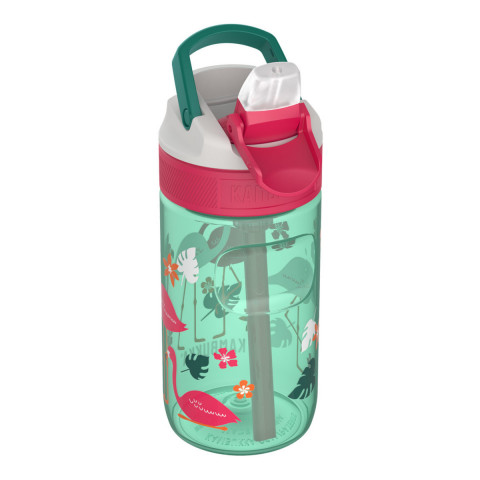 Kambukka butelka na wodę dla dziecka Lagoon 400ml Pink Flamingo - Galeria zdjęcie 3