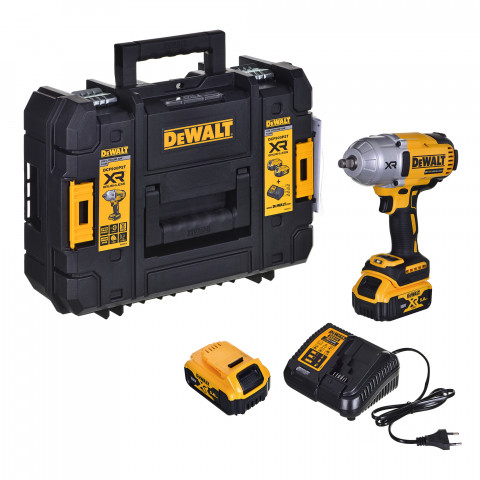 Klucz udarowy 1/2" 18V 2x5,0Ah DCF900P2T-QW DEWALT - Galeria zdjęcie 1