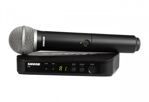 Shure BLX24E/PG58-H8E - System bezprzewodowy z mikrofonem - Galeria zdjęcie 1
