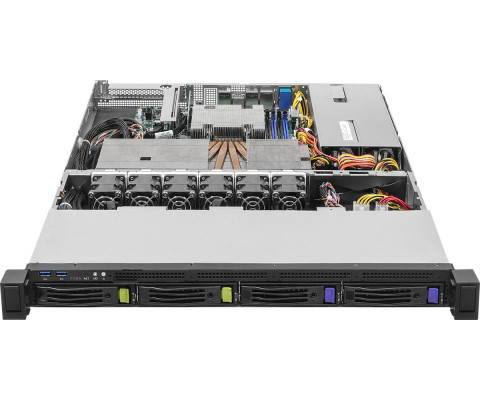 Platforma ASRock Rack (1U) AMD Ryzen 7000 (4xLFF, 2xGbE, Red.PSU, IPMI) - Galeria zdjęcie 3