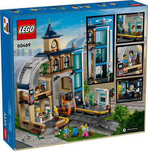 LEGO CITY 60469 TRAINS CENTRAL TRAIN STATION - Galeria zdjęcie 2