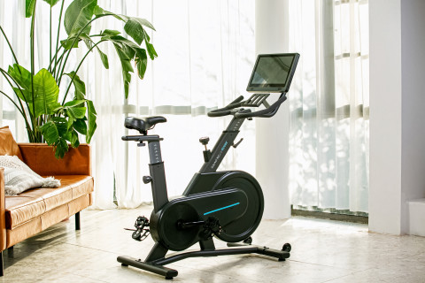Rower stacjonarny, magnetyczny OVICX Q200X z ekranem dotykowym 15,6" TFT, WIFI bluetooth&app - Galeria zdjęcie 21