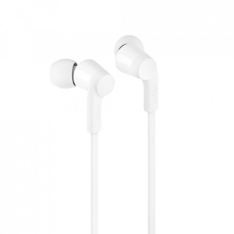 BELKIN SŁUCHAWKI PRZEWODOWE DOUSZNE USB-C, BIAŁE - Galeria zdjęcie 2