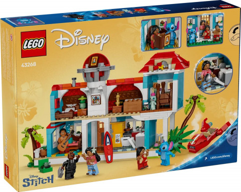 LEGO DISNEY CLASSIC 43268 Domek na plaży Lilo i Stitcha - Galeria zdjęcie 2