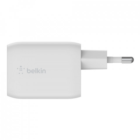 Ładowarka Belkin BoostCharge Pro Dual USB-C PD 3.0 PPS GaN Wall Charger 65W White - Galeria zdjęcie 4