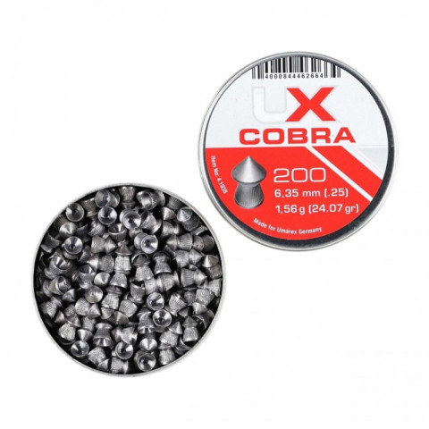 Śrut 6,35 Umarex Cobra Pointed Ribbed 200 szt. - Galeria zdjęcie 3