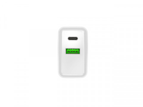NATEC ŁADOWARKA SIECIOWA RIBERA USB-A+USB-C 20W PD - Galeria zdjęcie 4