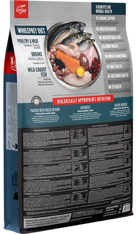 ORIJEN Guardian 8 - sucha karma dla kota - 4,5 kg - Galeria zdjęcie 2