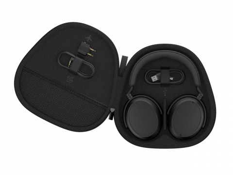 Sennheiser Momentum 4 Wireless Headphones Black 6Hz-22kHz 106dB - Galeria zdjęcie 6
