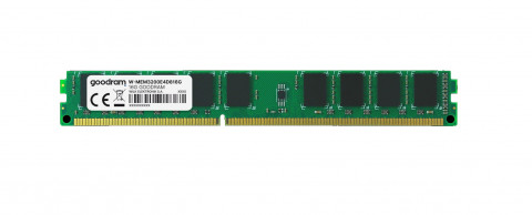 Goodram UDIMM ECC VLP 16GB 2Rx8 3200MHz PC4-25600 W-MEM3200E4D816G - Galeria zdjęcie 1