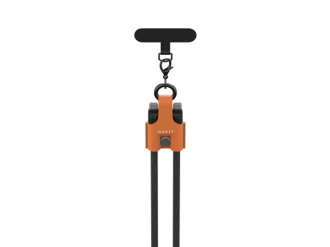 Kabel do ładowania Havit USB-C+USB-C CB6344 1.2M (czarno/szaro/brązowy) - Galeria zdjęcie 2