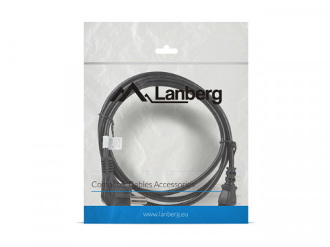 LANBERG KABEL ZASILAJĄCY VDE CEE 7/7 -> C13 1.8M - Galeria zdjęcie 4