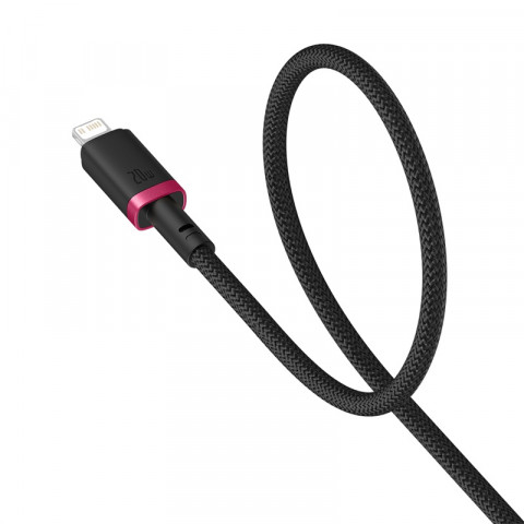 Kabel Baseus Dura Typ C 20W 1m (czerwono-czarny) - Galeria zdjęcie 3