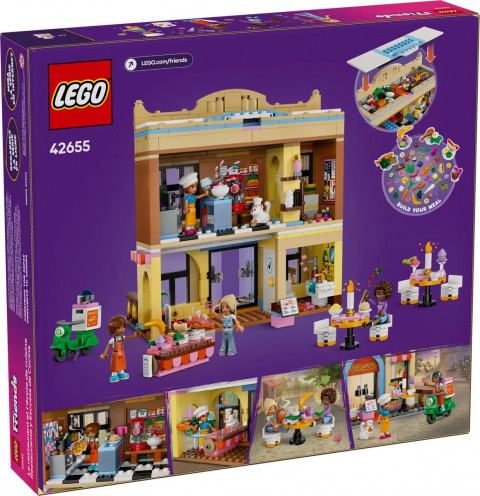 LEGO FRIENDS 42655 Restauracja i szkoła gotowania - Galeria zdjęcie 2