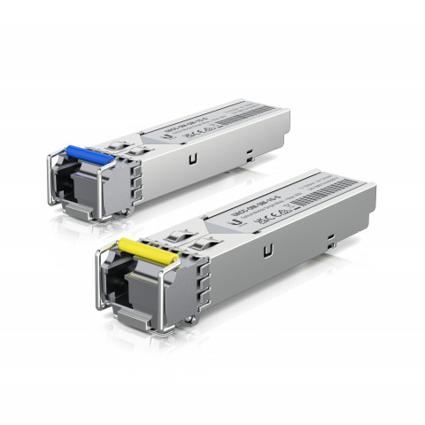 Wkładka SFP Ubiquiti 1 Gbps Bidirectional Single-Mode Optical Module 2-pack - Galeria zdjęcie 1
