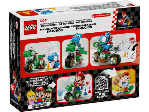 LEGO SUPER MARIO 72031 Mario Kart - Yoshi Bike - Galeria zdjęcie 2