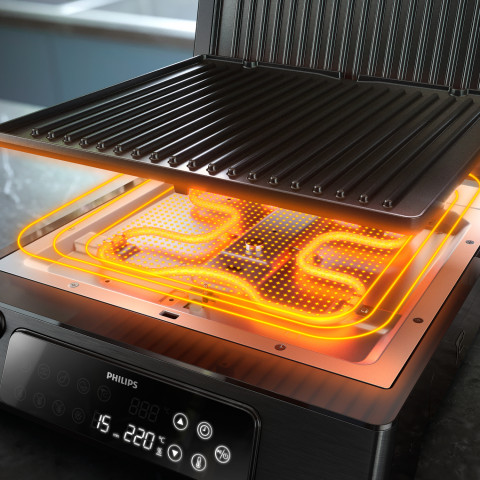 Grill elektryczny PHILIPS HD 6307/70 - Galeria zdjęcie 5