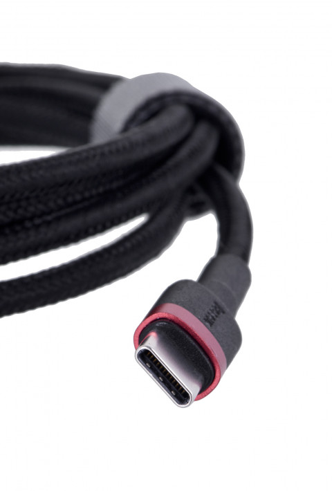 BASEUS KABEL USB-C DO USB-C CAFULE 60W 1M, CZARNY - Galeria zdjęcie 4