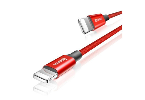 BASEUS YIVEN KABEL LIGHTNING 180 CM 2A - CZERWONY - Galeria zdjęcie 3