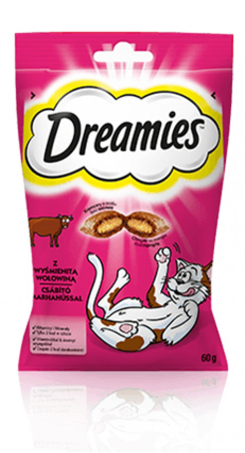 DREAMIES z wołowiną 60g - Galeria zdjęcie 1