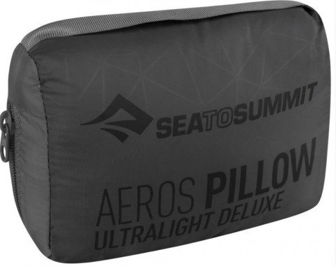 Poduszka SEA TO SUMMIT Aeros Ultralight Deluxe Grey - Galeria zdjęcie 5