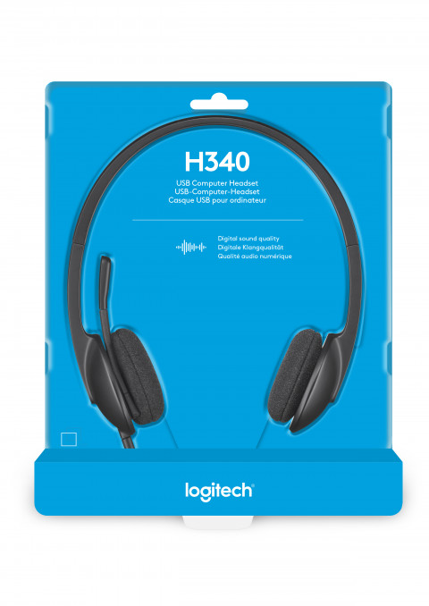 Słuchawki Logitech H340 stereo headset - Galeria zdjęcie 12
