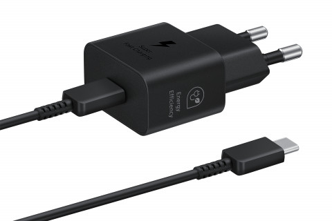 Ładowarka Samsung Power Adapter 25W USB-C Fast Charge 1m Black - Galeria zdjęcie 8