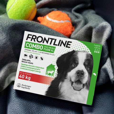 FRONTLINE COMBO SPOT-ON XL -krople dla psa 3szt - Galeria zdjęcie 4