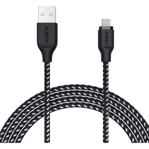 AUKEY KABEL USB-A - MICROUSB 2.0, QC 12W, 2M - Galeria zdjęcie 1