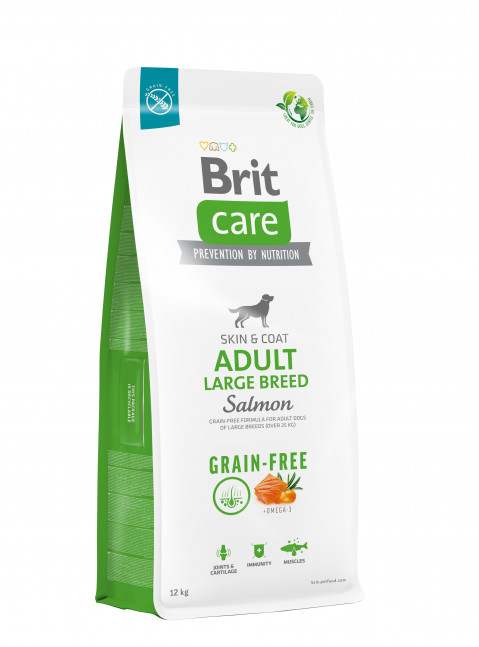 BRIT Care Grain-Free Adult Salmon Large Breed - sucha karma dla psa - 12 kg - Galeria zdjęcie 2