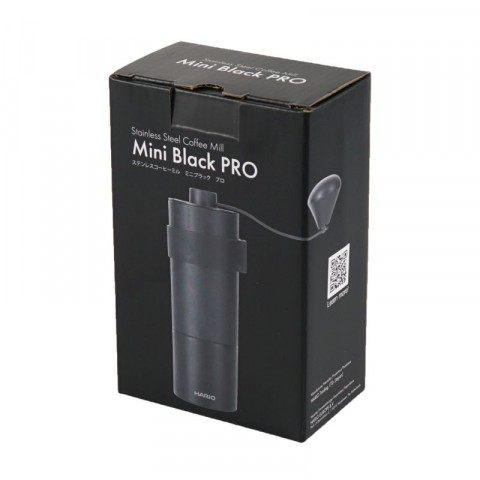 Młynek do kawy HARIO Mini Black Pro Czarny - Galeria zdjęcie 3