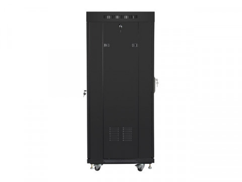LANBERG SZAFA STOJĄCA RACK 19" 27U 600X600 CZARNA - Galeria zdjęcie 4