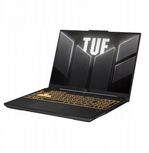 ASUS TUF Gaming F16 FX607VU-I5085 Core 5 210H 16.0"FHD+ 144Hz Value IPS-level 300nits AG 8GB DDR5 SSD512 GeForce RTX 4050_6GB WLAN+BT LAN Cam720p 56WHrs NoOS Mecha Gray - Galeria zdjęcie 6