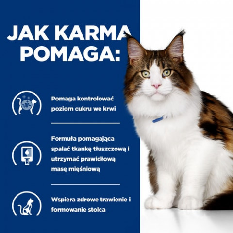  Hill's Prescription Diet Feline w/d Multi-Benefit - sucha karma dla kota - 1,5 kg - Galeria zdjęcie 4