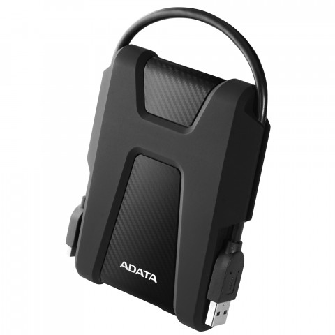 Dysk zewnętrzny HDD ADATA HD680 AHD680-1TU31-CBK (1TB; 2.5"; USB 3.2; czarny) - Galeria zdjęcie 3