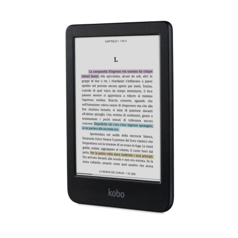 Czytnik e-booków Kobo Clara Colour 6" E-Ink Kaleido 3 16GB WI-FI Black - Galeria zdjęcie 2