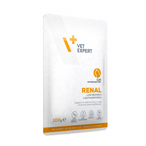 VET EXPERT Veterinary Diet Renal Cat - mokra karma dla kota - 100g - Galeria zdjęcie 2