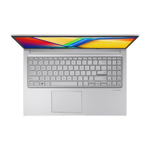 ASUS Vivobook 15 X1504VA-BQ2094W i5-1334U 15.6"FHD IPS-level 60Hz 250nits AG 16GB DDR4 SSD512 Intel Iris Xe Graphics WLAN+BT Cam720p 42WHrs Win11 Cool Silver - Galeria zdjęcie 5