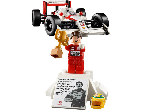 LEGO Icons 10330 McLaren MP4/4 i Ayrton Senna - Galeria zdjęcie 4