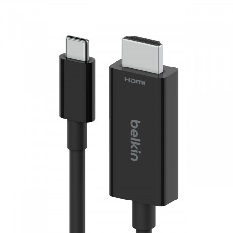 Kabel Belkin Connect USB-C to HDMI 2.1 Cable 2m Black - Galeria zdjęcie 3