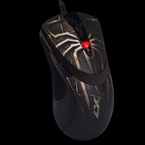 Mysz A4Tech EVO XGame Laser Oscar X747 Brown Fire USB - Galeria zdjęcie 4