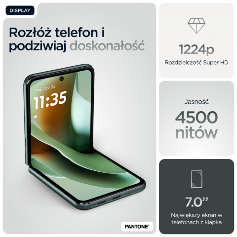 Motorola Razr 60 Ultra 5G 16/512GB Scarab - Galeria zdjęcie 35