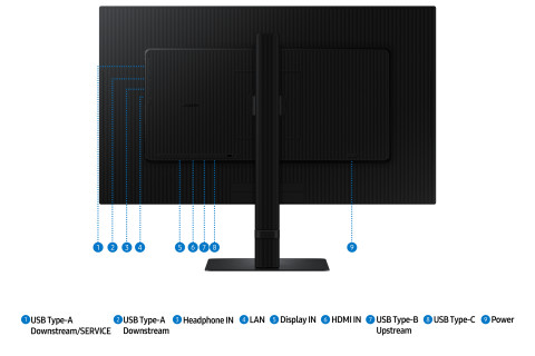 MONITOR SAMSUNG LED S80UD 27" LS27D800UAUXEN - Galeria zdjęcie 13