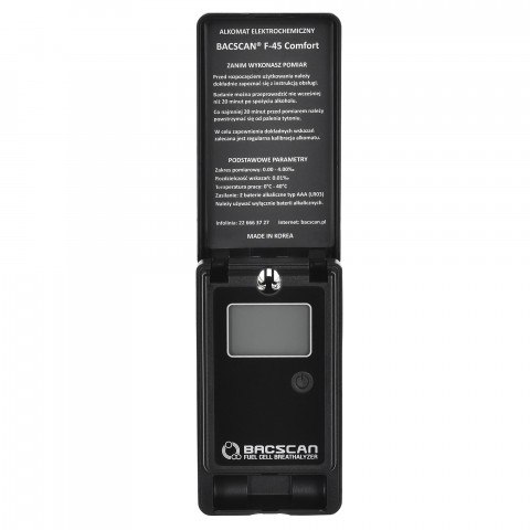 Alkomat BacScan F-45 Comfort - Galeria zdjęcie 7