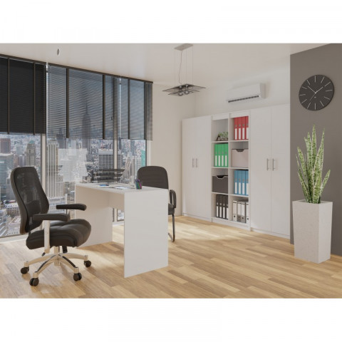 Szafa aktowa OLIV 2D 74x35xH180 biały - Galeria zdjęcie 7